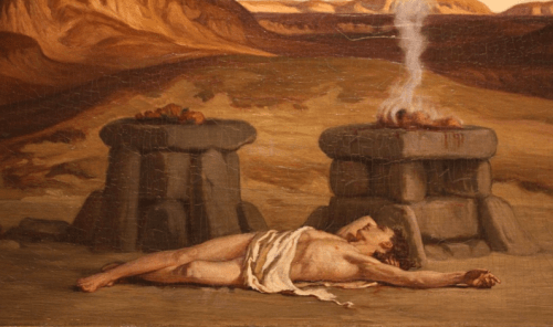 "The Death of Abel" by Elihu Vedder