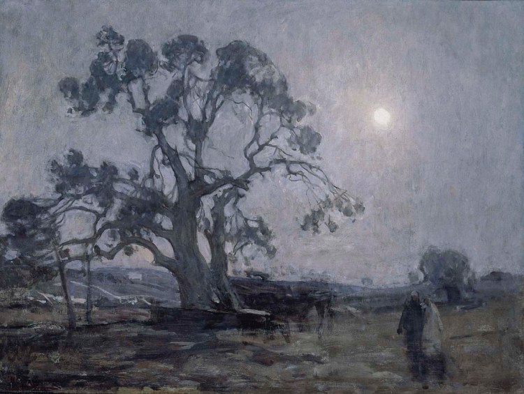  "Abraham's Oak"   by Henry Ossawa Tanner, 1905